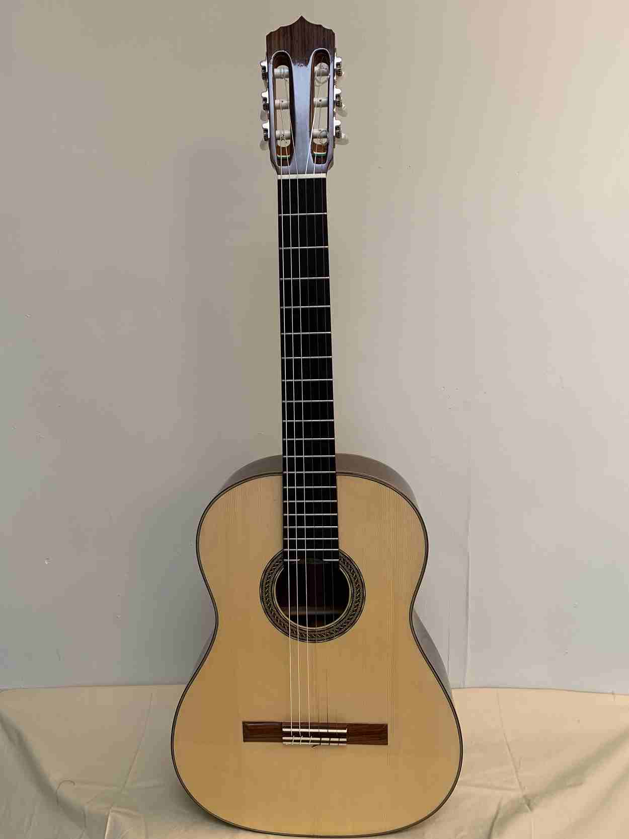 A concert classical guitar build of Spruce and Indian Rosewood